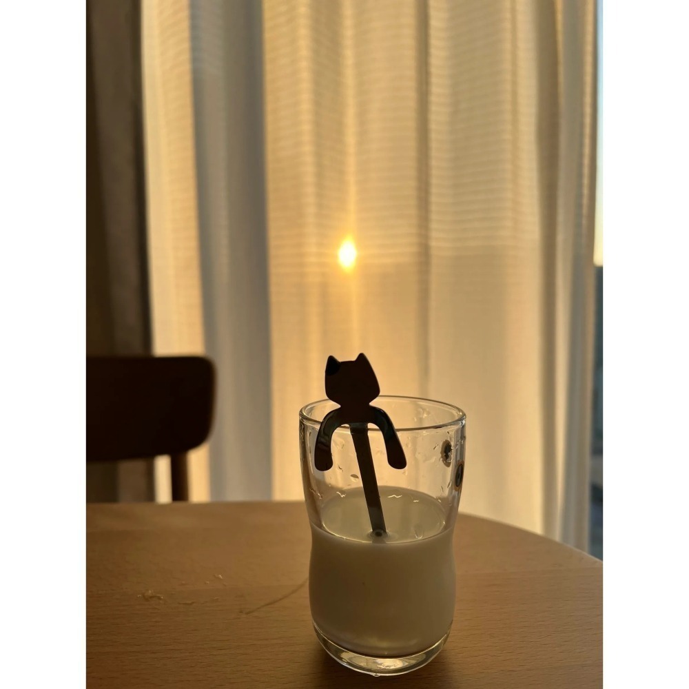 【現貨 】【日本製🇯🇵】日本高桑金屬 貓咪柴犬咖啡湯匙｜不鏽鋼材質 × 杯緣設計 ×  杯緣貓 柴犬 小湯匙 攪拌-細節圖5