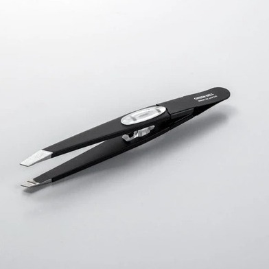 【現貨日本製🇯🇵】GREEN BELL 匠之技 斜口眉夾｜不鏽鋼修眉夾 職人手作 精密工藝  拔眉夾 修眉 拔毛夾-細節圖3