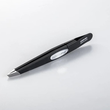 【現貨日本製🇯🇵】GREEN BELL 匠之技 斜口眉夾｜不鏽鋼修眉夾 職人手作 精密工藝  拔眉夾 修眉 拔毛夾-細節圖4