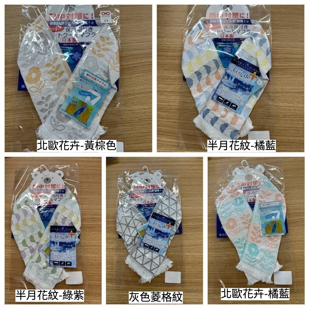【現貨 日本製🇯🇵】Ecode 夏日涼感毛巾｜可放保冷劑・親子皆宜・清涼好物-細節圖7