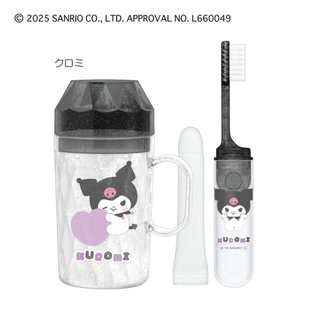 【現貨 日本製🇯🇵】大耳狗・kitty・酷洛米・庫洛米・角落生物 兒童牙刷組｜幼稚園開學・旅行露營好幫手-細節圖5