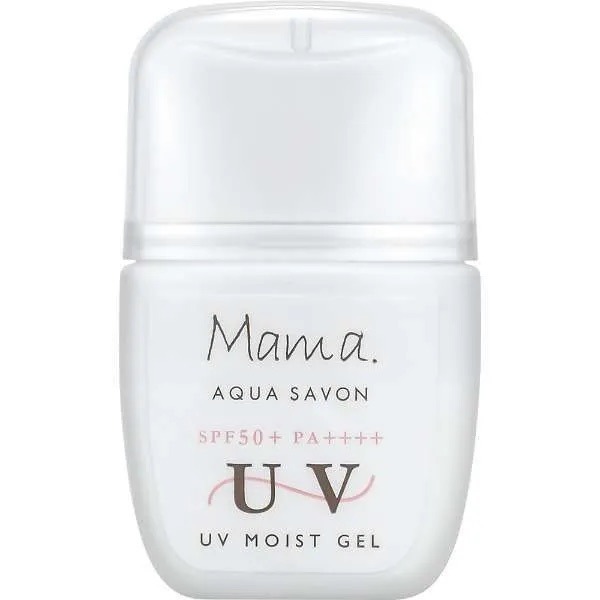 【現貨 日本製🇯🇵】防曬凝膠 30g｜親子共用 MAMA AQUA SAVON SPF50+ 清爽保濕 攜帶型-細節圖9
