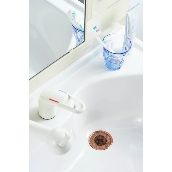 【現貨日本製🇯🇵】吉川金屬 純銅排水口濾網｜多尺寸可選｜耐用防堵 廚房濾網 水槽濾網 排水口濾網 流理臺濾網-細節圖3