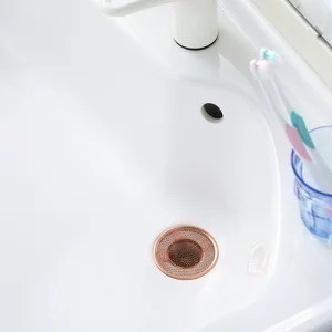 【現貨日本製🇯🇵】吉川金屬 純銅排水口濾網｜多尺寸可選｜耐用防堵 廚房濾網 水槽濾網 排水口濾網 流理臺濾網-細節圖5