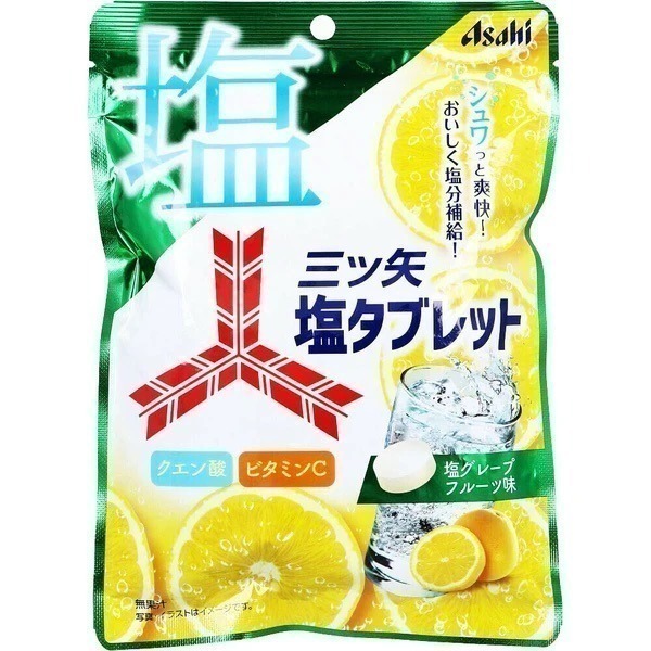【現貨 日本🇯🇵】Asahi 朝日 鹽味檸檬涼糖｜夏日清爽小零嘴  鹽糖 塩糖 口含糖 清涼糖果-細節圖4