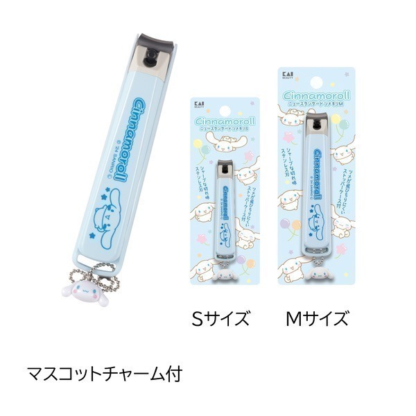 【現貨】【日本製🇯🇵】貝印 KAI × Sanrio 指甲剪｜Cinnamoroll 大耳狗・Kuromi 酷洛米-細節圖4