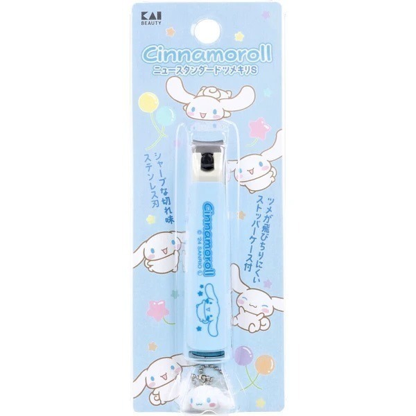 【現貨】【日本製🇯🇵】貝印 KAI × Sanrio 指甲剪｜Cinnamoroll 大耳狗・Kuromi 酷洛米-規格圖11