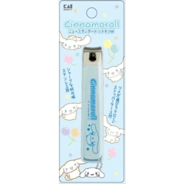 【現貨】【日本製🇯🇵】貝印 KAI × Sanrio 指甲剪｜Cinnamoroll 大耳狗・Kuromi 酷洛米-規格圖11