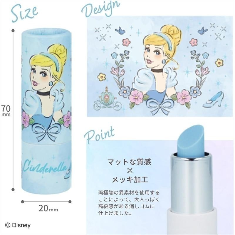 【現貨】日本三麗鷗 Sun-Star LIP×LIP 旋轉橡皮擦｜口紅橡皮擦｜elsa ×  三麗鷗 庫洛米 大耳狗-細節圖2