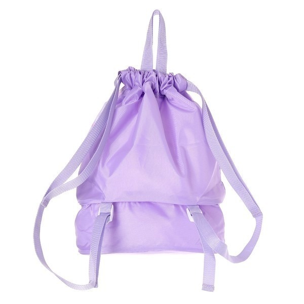 【現貨】日本三麗鷗 大耳狗 ×酷洛米 × 寶可夢 防水雙層後背包｜乾濕分離 游泳袋 防潑水 輕量雙肩包-細節圖8