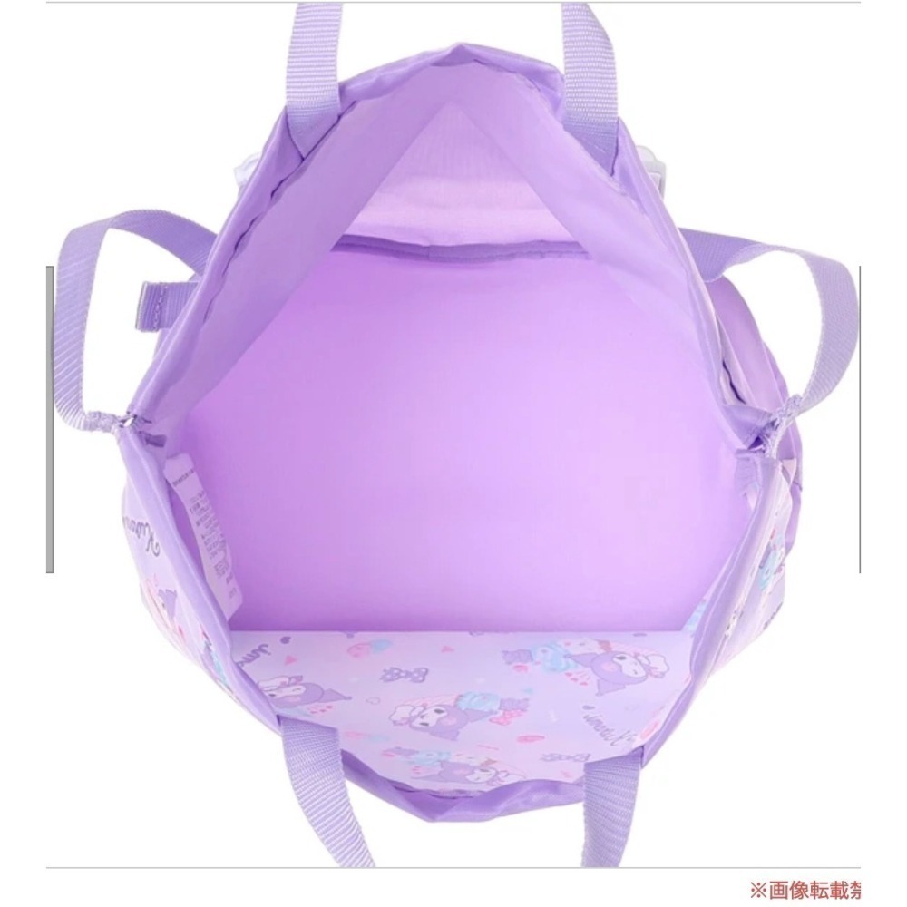 【現貨】日本三麗鷗 大耳狗 ×酷洛米 × 寶可夢 防水雙層後背包｜乾濕分離 游泳袋 防潑水 輕量雙肩包-細節圖10