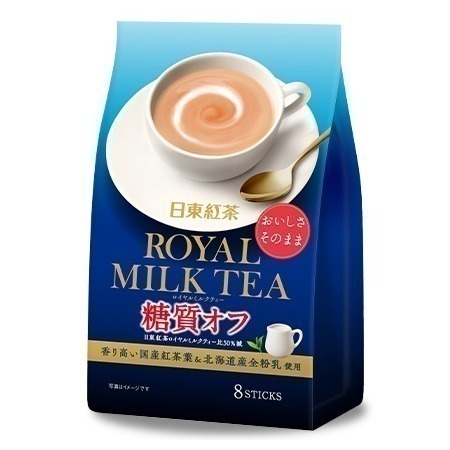 【現貨】【日本製🇯🇵 】三井農林 日東紅茶 皇家奶茶經典 14g×8入｜獨立包裝，外出上班、旅行露營皆方便沖泡-規格圖7