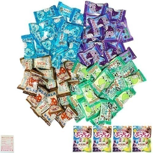 【現貨】【日本製🇯🇵】 UHA味覺糖 ぷっちょ 4味綜合包｜甲斐葡萄 X 熊本哈密瓜 X 可樂 X 蘇打-細節圖6