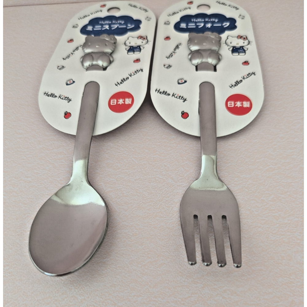 歡迎聊聊 數量可調【現貨】【日本製🇯🇵】Hello Kitty & 光之美少女 不鏽鋼餐具組｜湯匙/叉子 單支販售-細節圖6