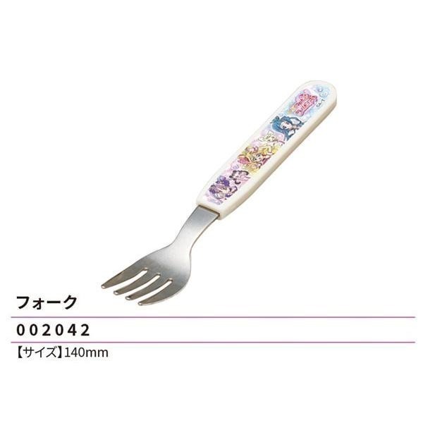 歡迎聊聊 數量可調【現貨】【日本製🇯🇵】Hello Kitty & 光之美少女 不鏽鋼餐具組｜湯匙/叉子 單支販售-規格圖9