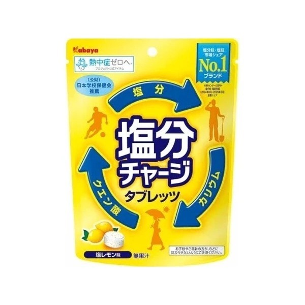 【現貨 日本製🇯🇵】KABAYA 卡巴鹽糖 81g｜鹽味糖 錠狀糖果｜運動飲料風味｜檸檬風味｜梅子風味｜日本零食-規格圖9