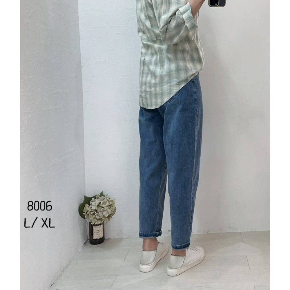 帥氣立體男友褲-1色-細節圖3