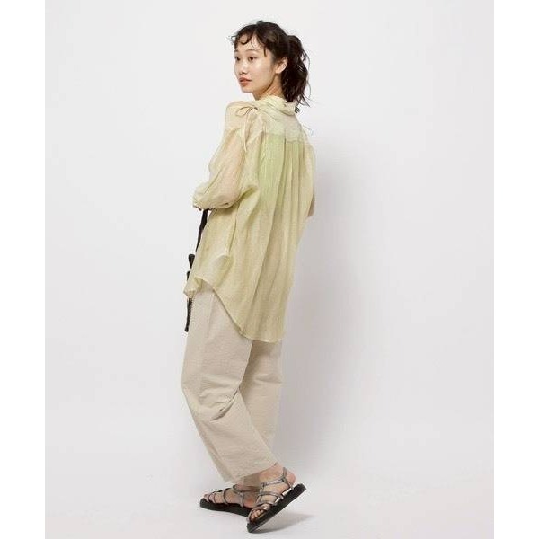 日-露肩綁帶襯杉-1色-細節圖3