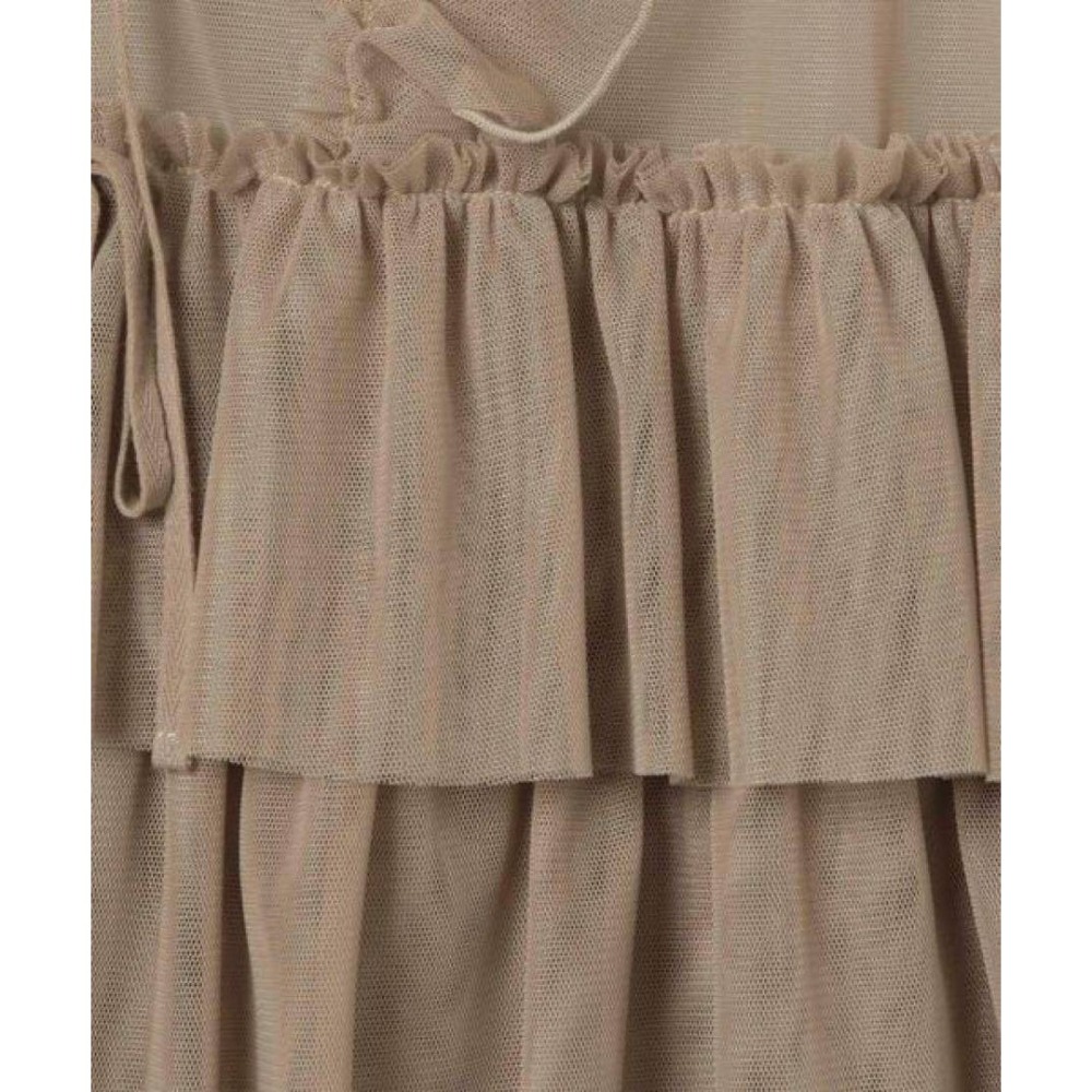 日-拼接荷葉綁帶網紗背心-3色-細節圖8