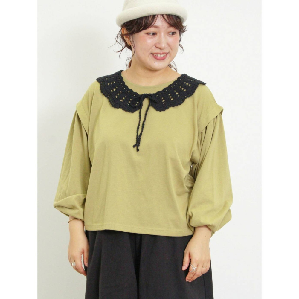 日-大垂袖綿衫-1色-細節圖3