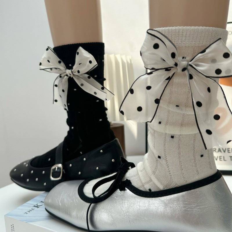 蝴蝶結襪襪-細節圖2