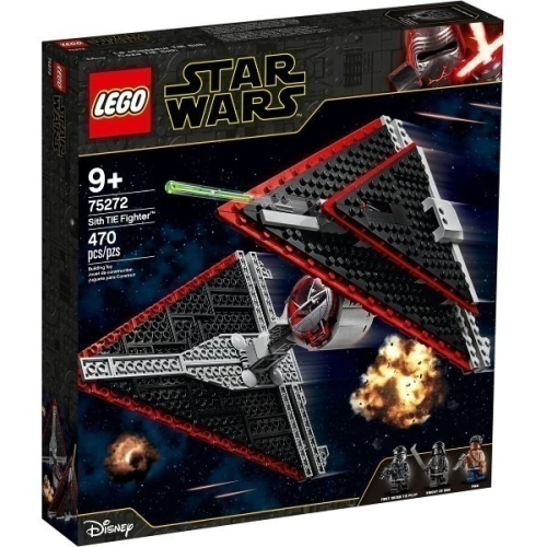 [qkqk] 全新現貨 LEGO 75272 Sith TIE Fighter 樂高星際大戰系列