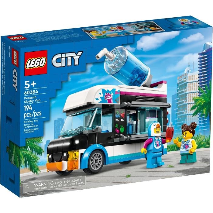 qkqk] 全新現貨LEGO 60384 企鵝飲料貨車樂高城市系列- 大磚玩具(qkqk)