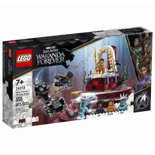 [qkqk] 全新現貨 LEGO 76213 國王納摩的王座廳 黑豹 樂高漫威系列