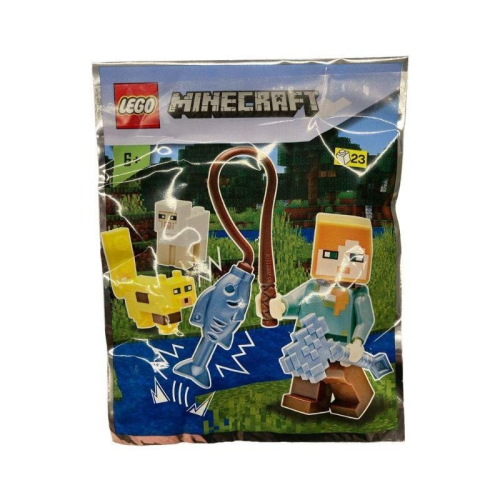 [qkqk] 全新現貨 LEGO 662103 Alex with Ocelot Minecraft 樂高創世神系列