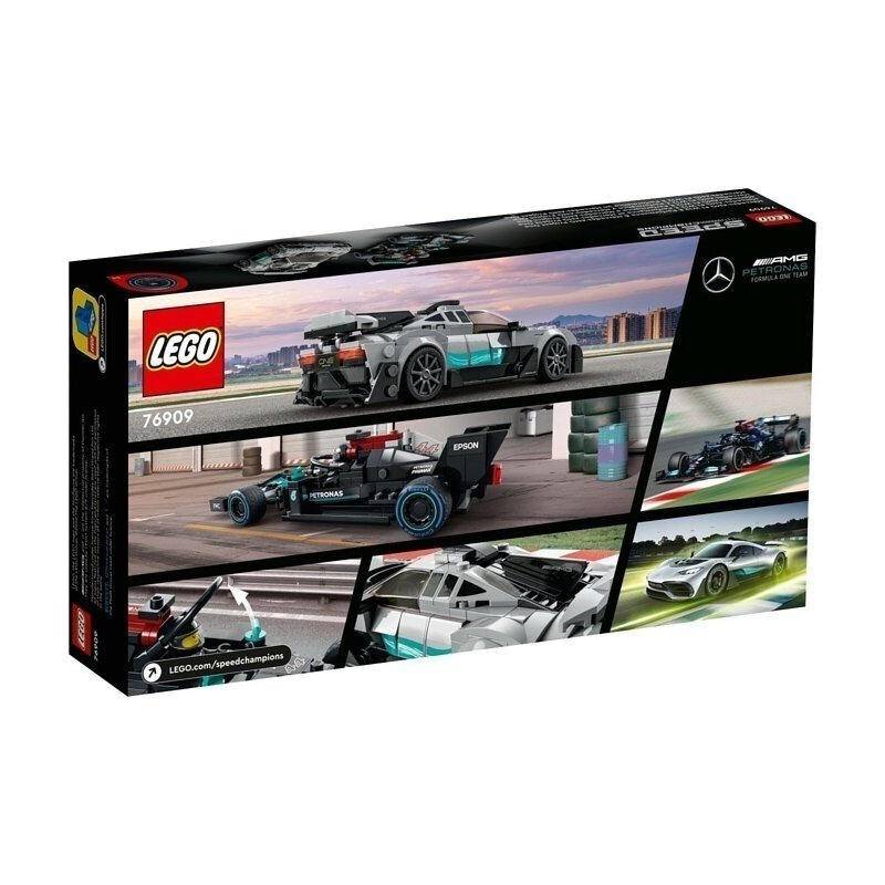 [qkqk] 全新現貨 LEGO 76909 Mercedes-AMG F1 W12 E & P 1 樂高極速賽車系列-細節圖3