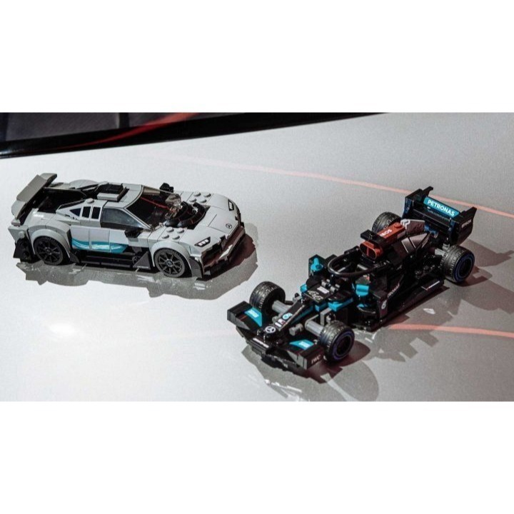 [qkqk] 全新現貨 LEGO 76909 Mercedes-AMG F1 W12 E & P 1 樂高極速賽車系列-細節圖4