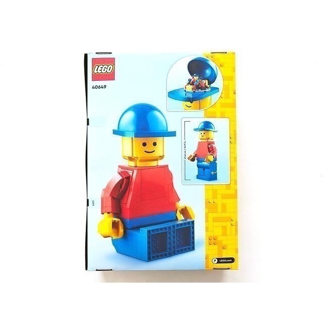 [qkqk] 全新現貨 開發票 LEGO 40649「放大版樂高人偶」 樂高人偶系列-細節圖5