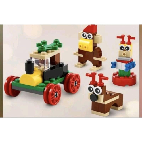 [qkqk] 全新現貨 LEGO 40499 百變聖誕4in1 樂高滿額禮系列