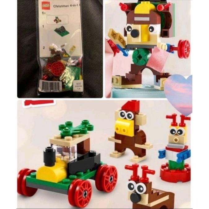 [qkqk] 全新現貨 LEGO 40499 百變聖誕4in1  樂高滿額禮系列-細節圖2