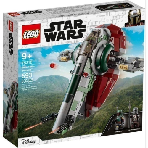[qkqk] 全新現貨 LEGO 75312 Boba Fett’s Starship 波巴費特 奴隸號 樂高星戰系列