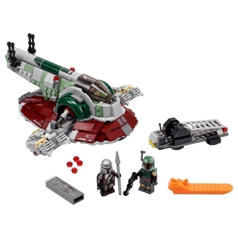 [qkqk] 全新現貨 LEGO 75312 Boba Fett’s Starship 波巴費特 奴隸號 樂高星戰系列-細節圖3