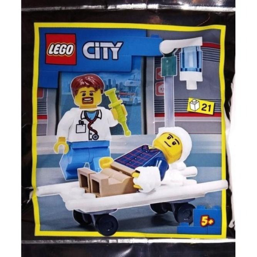 [qkqk] 全新現貨 LEGO 952105 10278 醫生與病人 樂高城市系列