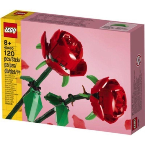 [qkqk] 全新現貨 LEGO 40460 玫瑰花 情人 送禮 樂高花藝系列