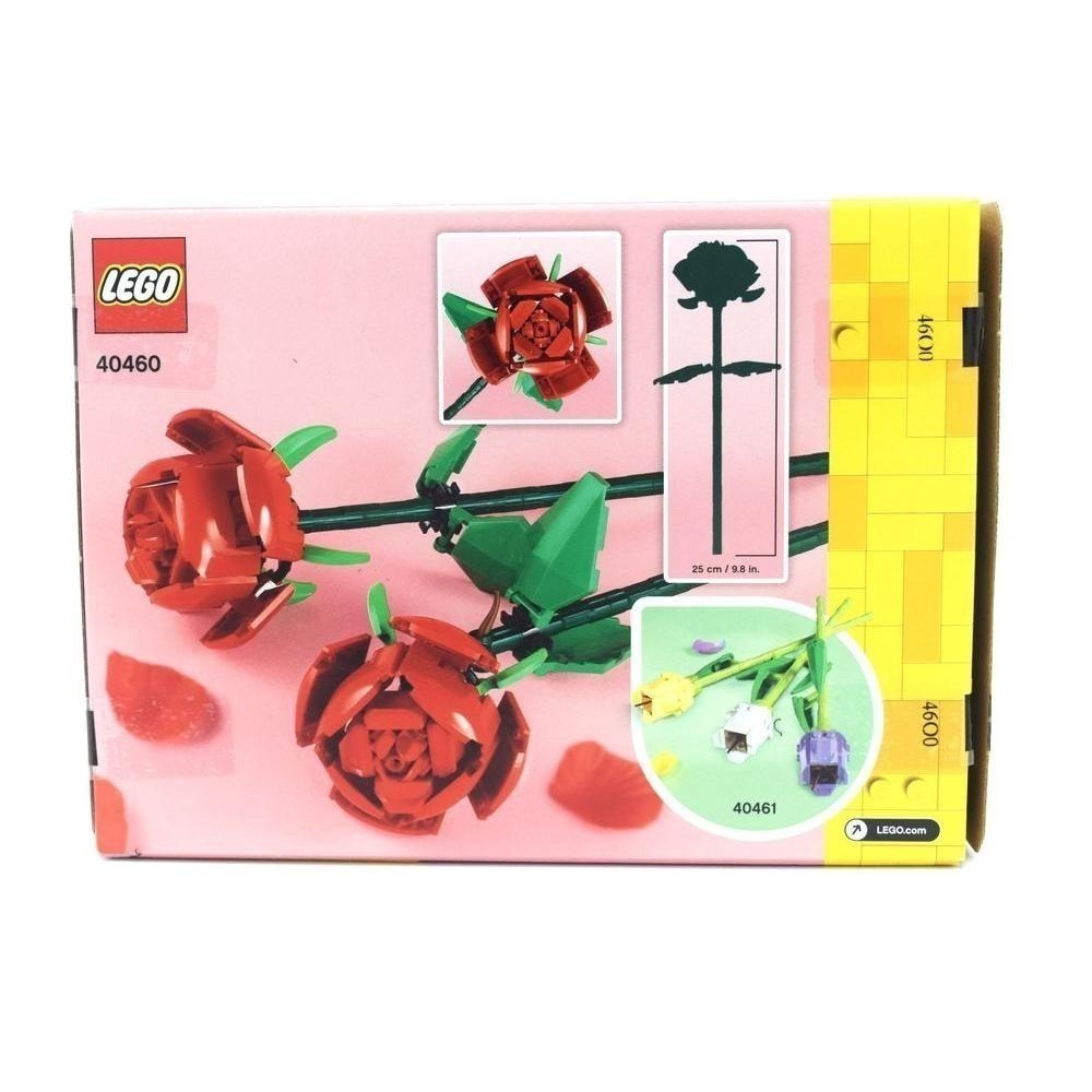 [qkqk] 全新現貨 LEGO 40460 玫瑰花 情人 送禮 樂高花藝系列-細節圖3