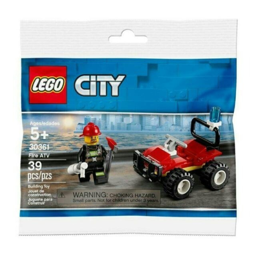 [qkqk] 全新現貨 開發票 LEGO 30361 消防員 樂高城市系列