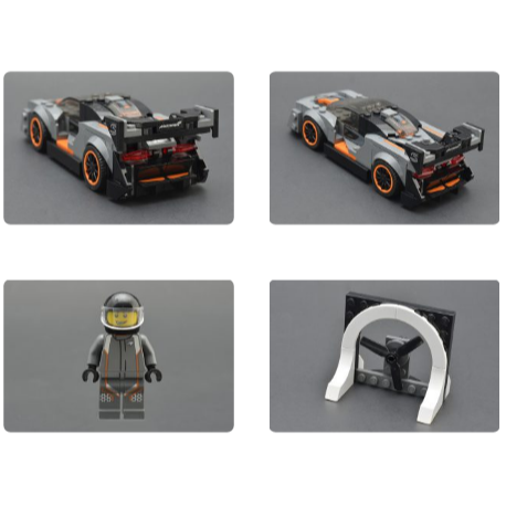 QKQK / 全新現貨 開發票 LEGO 75892 McLaren 麥拉倫 樂高速度冠軍系列-細節圖4