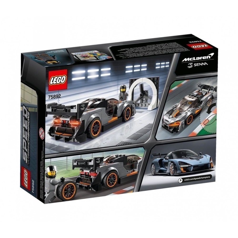 QKQK / 全新現貨 開發票 LEGO 75892 McLaren 麥拉倫 樂高速度冠軍系列-細節圖2