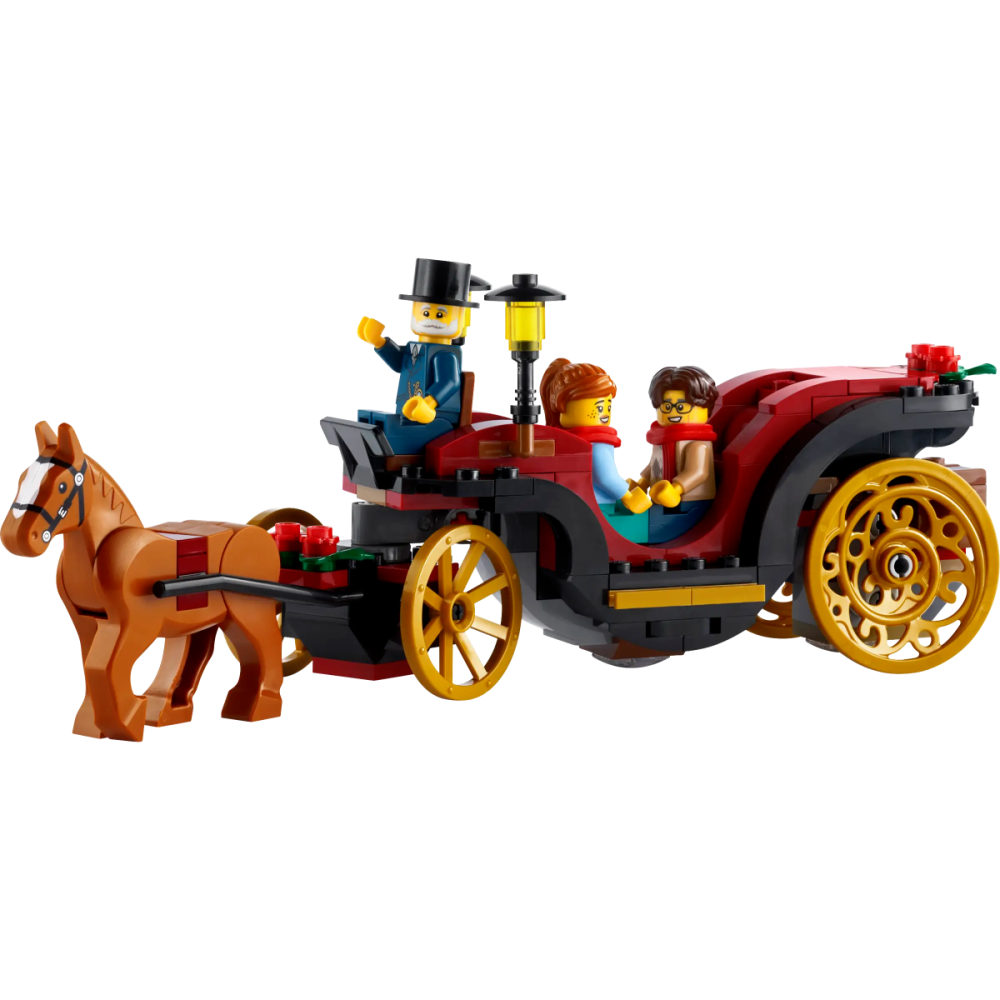 [qkqk] 全新現貨 LEGO 40603 「冬季馬車」樂高滿額贈系列-細節圖2