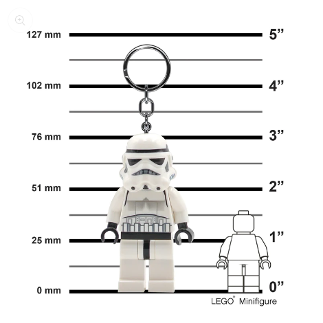 [qkqk] 全新現貨 LEGO 風暴兵 白兵 LED 發光鑰匙圈 送禮禮物 樂高鑰匙圈系列-細節圖5
