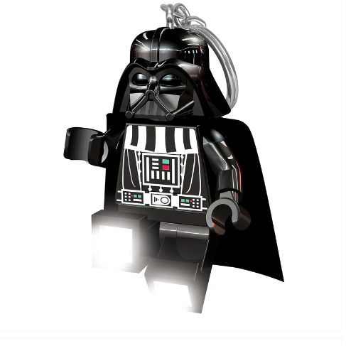 QKQK / 全新現貨 LEGO 黑武士 達斯維達 LED發光鑰匙圈 送禮禮物 樂高鑰匙圈系列-細節圖3