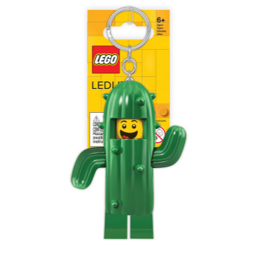 [qkqk] 全新現貨 LEGO 仙人掌 LED 發光鑰匙圈 送禮禮物 樂高鑰匙圈系列