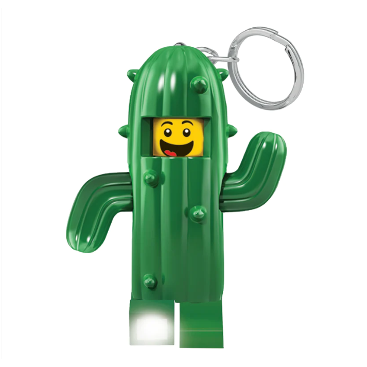 [qkqk] 全新現貨 LEGO 仙人掌 LED 發光鑰匙圈 送禮禮物 樂高鑰匙圈系列-細節圖2