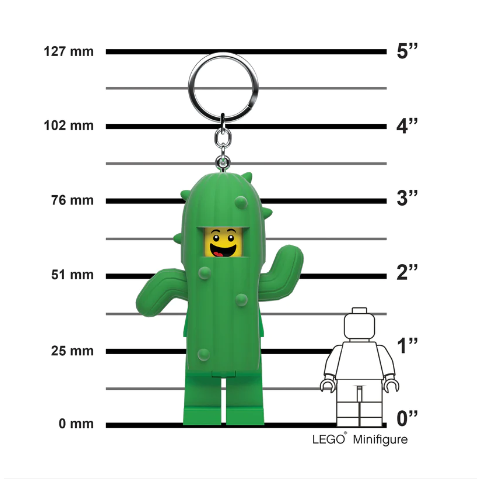 [qkqk] 全新現貨 LEGO 仙人掌 LED 發光鑰匙圈 送禮禮物 樂高鑰匙圈系列-細節圖7