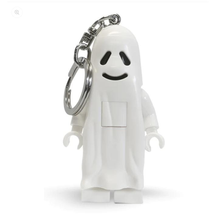 QKQK / 全新現貨 LEGO 幽靈 LED 發光鑰匙圈 送禮禮物 樂高鑰匙圈系列-細節圖2