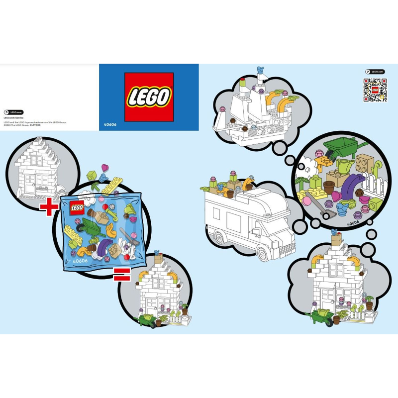 [qkqk] 全新現貨 LEGO 40606 「春季趣味擴充包」樂高滿額贈系列-細節圖3